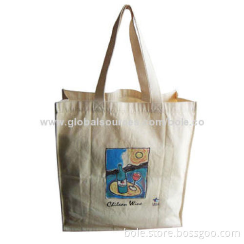 Canvas Shopping Bag, OEM Orders Welcomed